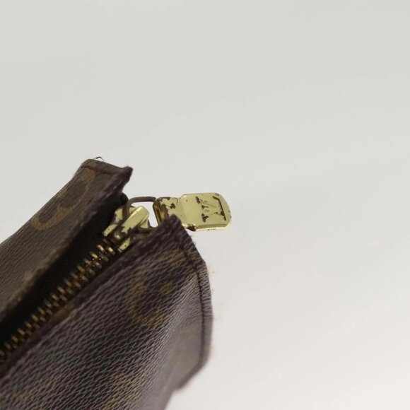 LOUIS VUITTON Monogram Poche Toilette 26 Pouch M47542 LV Auth 124470 - Picture 10 of 16